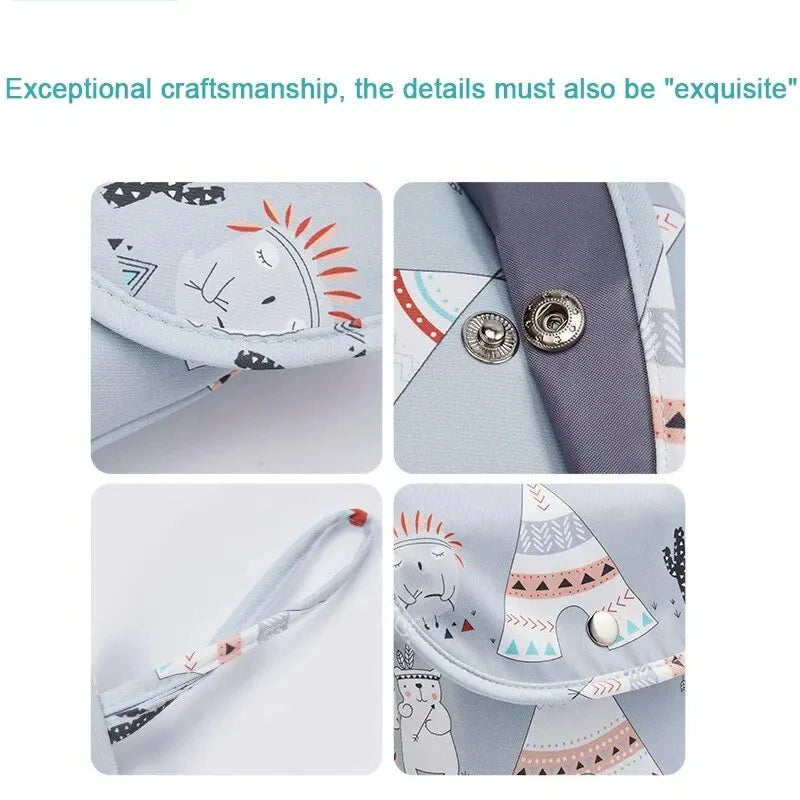 lumafe Bolsa impermeable para pañales de bebé detalles de producto