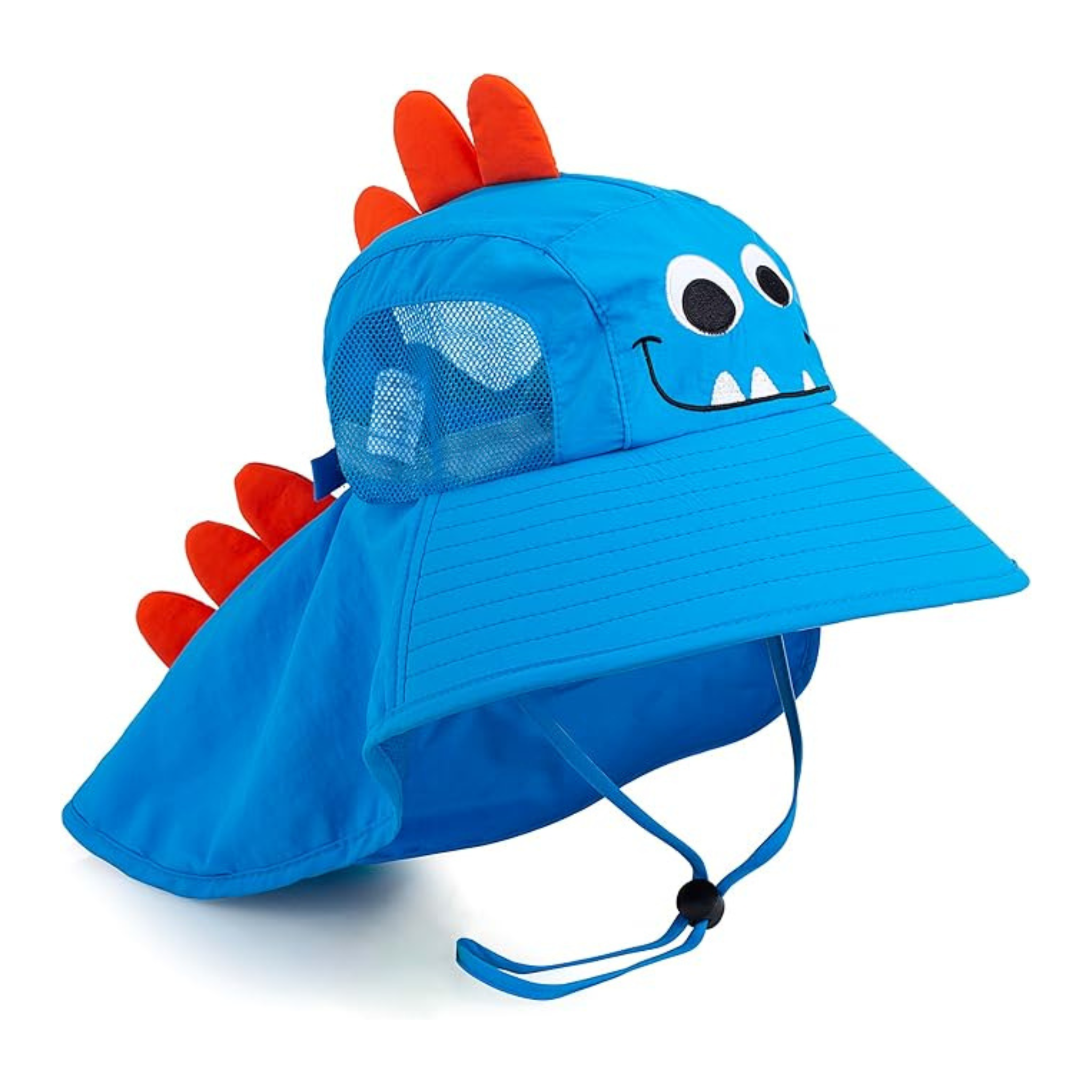 Sombrero infantil de dinosaurio con protección solar UPF 50+ para niños, ideal para actividades al aire libre